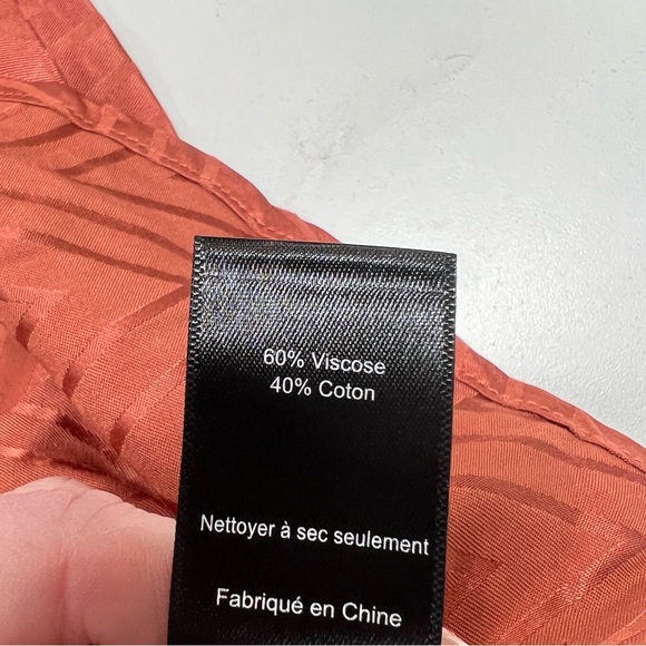 ASTR The Label Venus Mini Slip Skirt Size Small REVOLVE Rust Color NEW - Picture 7 of 11